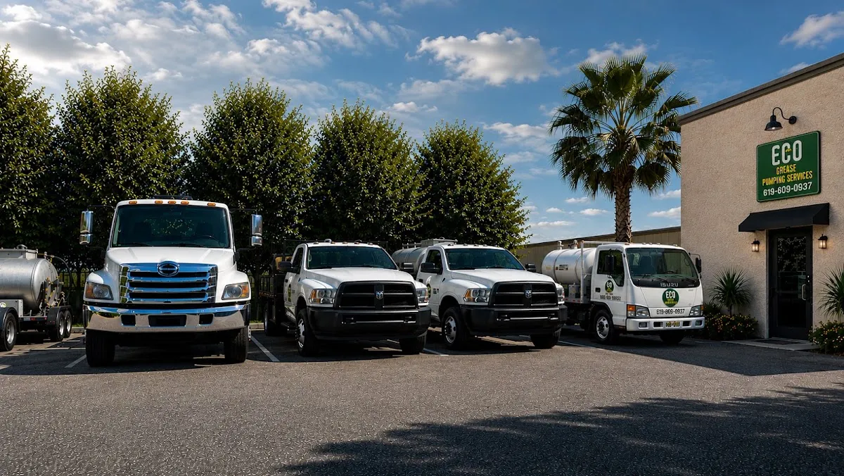 Eco Grease Pumping Services in San Diego
