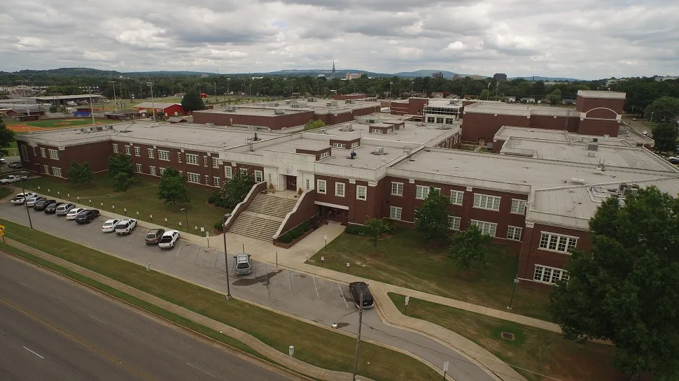 Huntsville High School in Huntsville