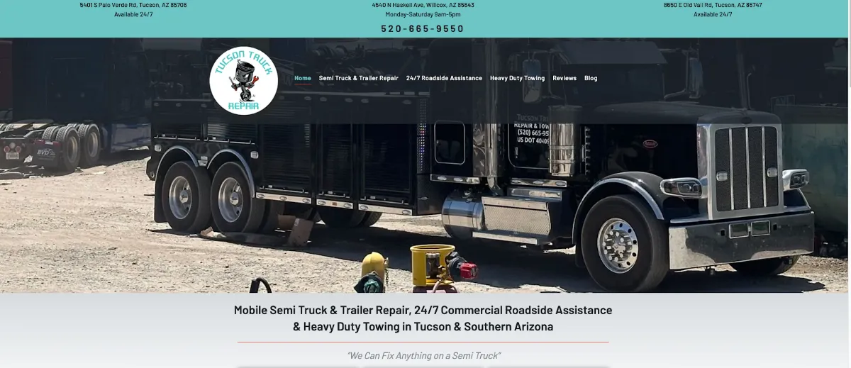 Tucson Truck Repair and Towing in Tucson