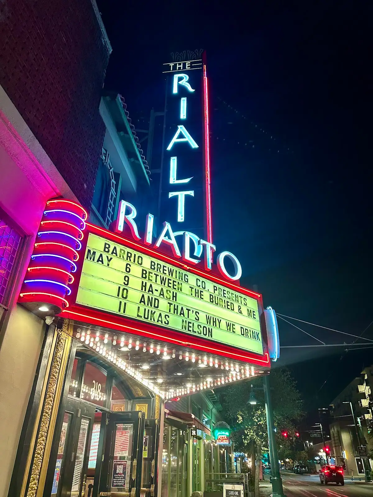 Rialto Theatre in Tucson