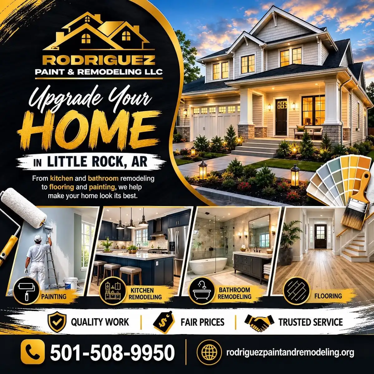 Rodriguez Paint & Remodeling LLC in Little Rock