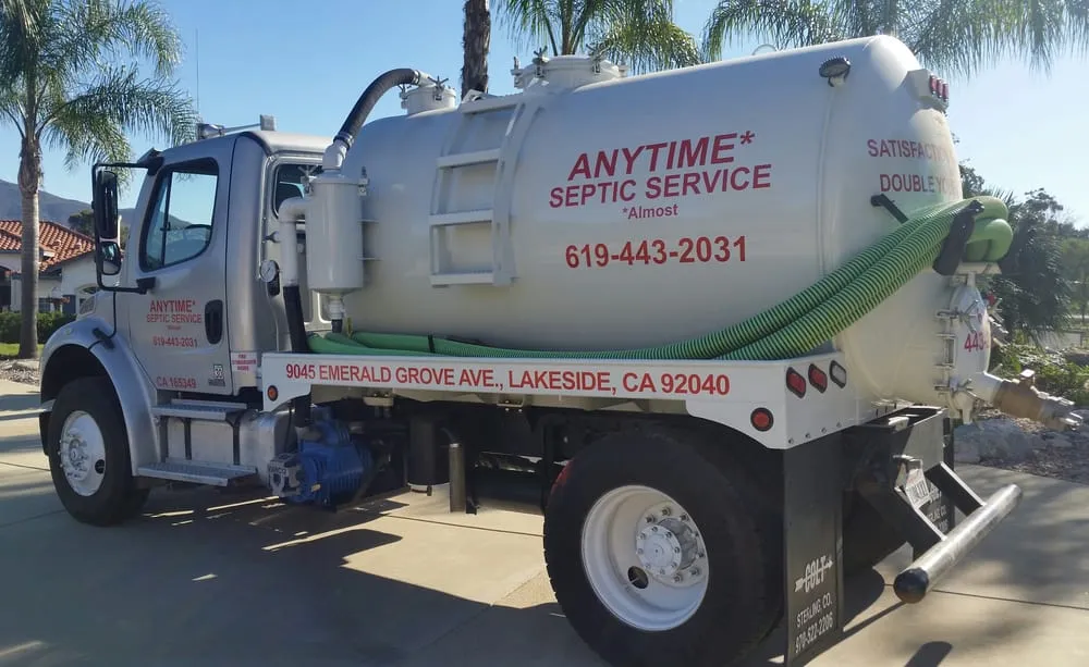 Anytime Septic Service in San Diego