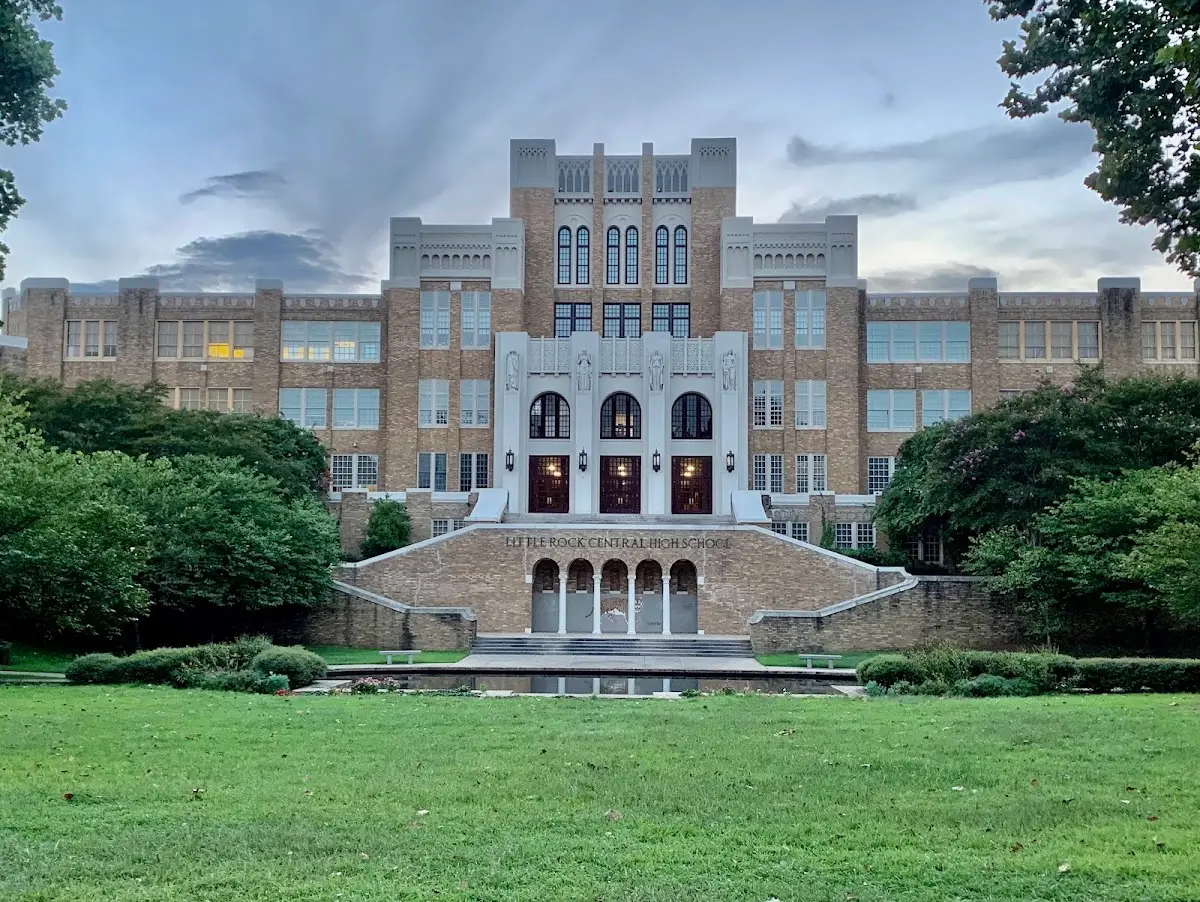 Little Rock Central High School in Little Rock