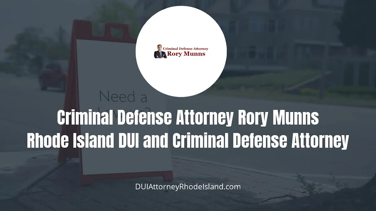 Criminal Defense Attorney Rory Munns in Providence